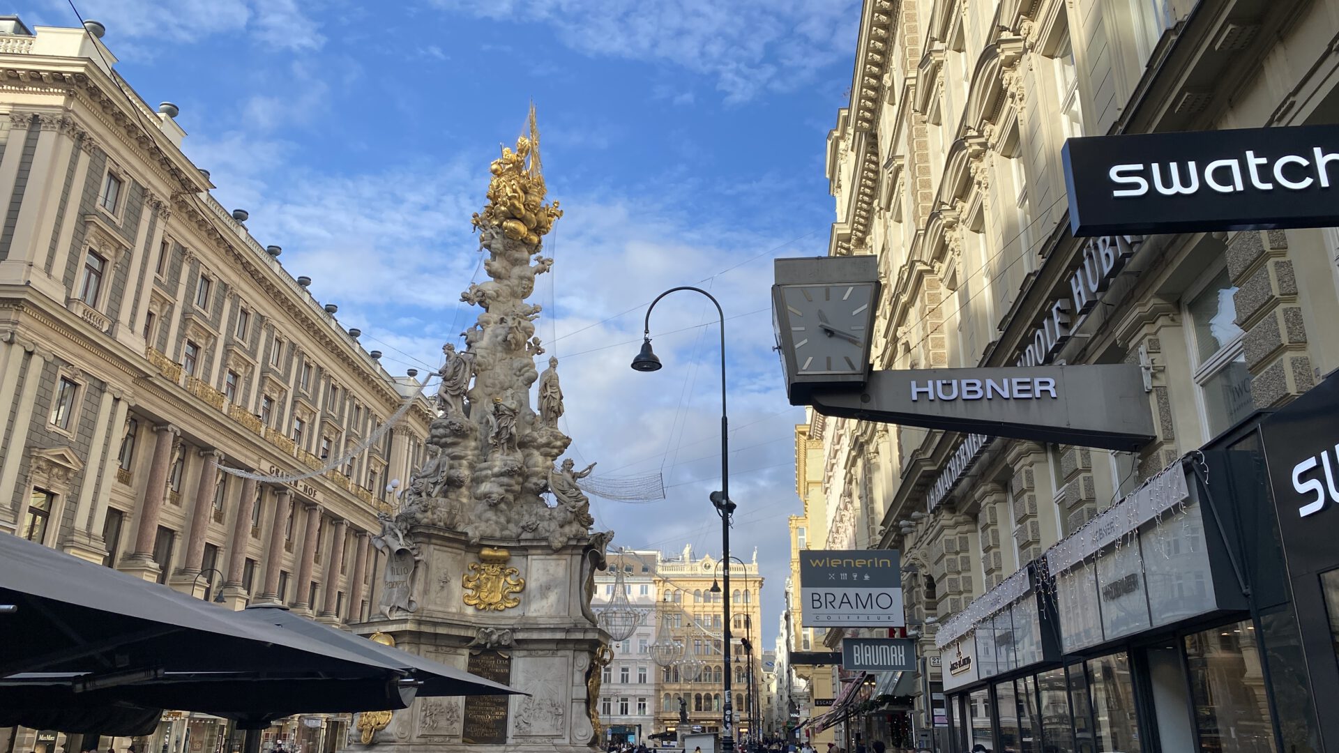 Mehr über den Artikel erfahren Wien in 360° – Pestsäule und Peterskirche