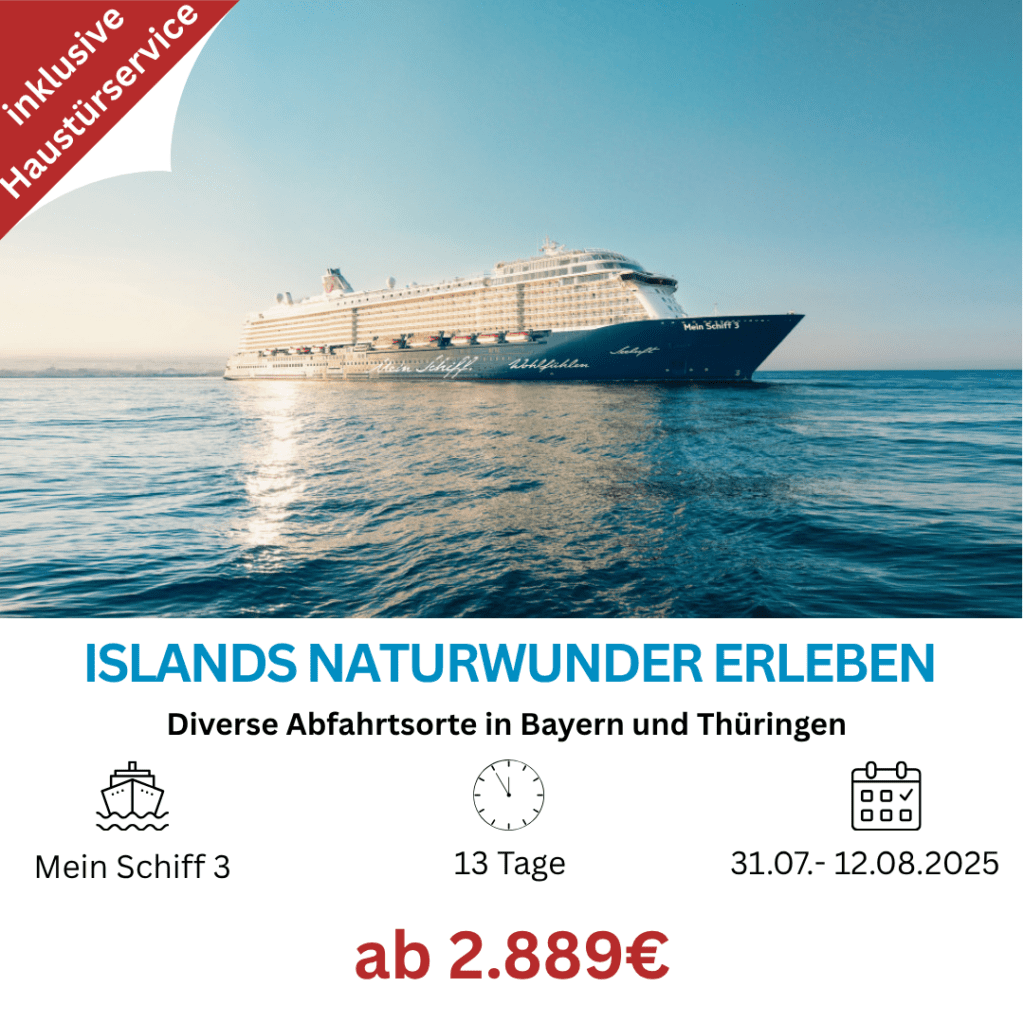 Kreuzfahrt mit Haustürservice