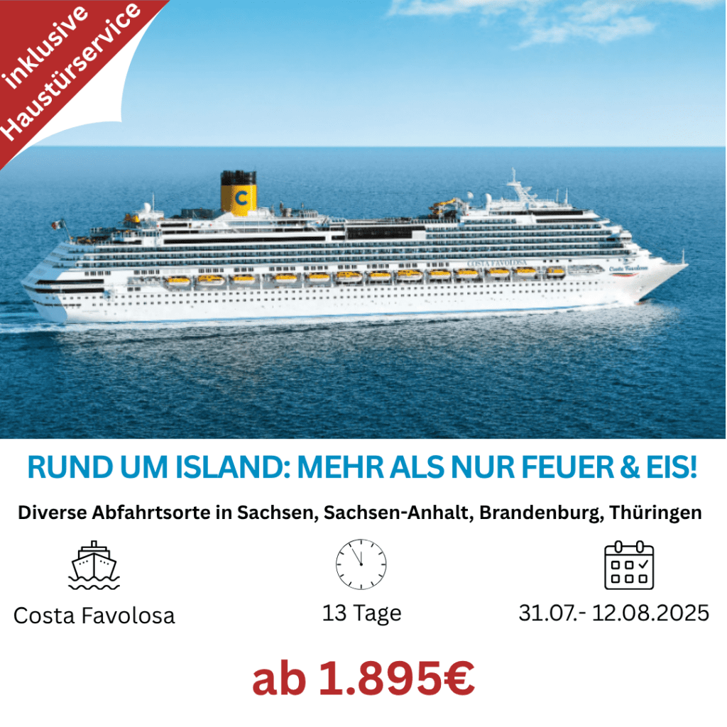Kreuzfahrt mit Haustürservice