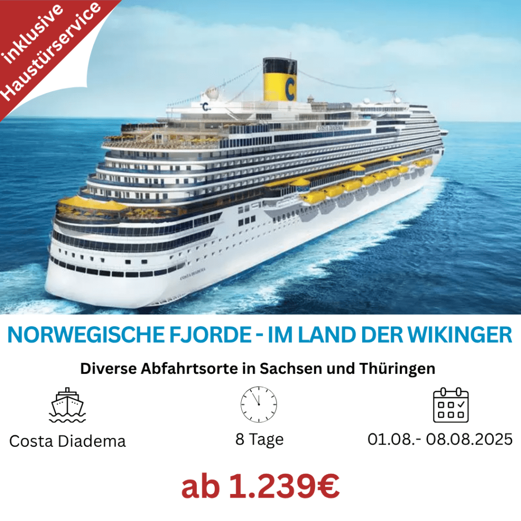 Kreuzfahrt mit Haustürservice