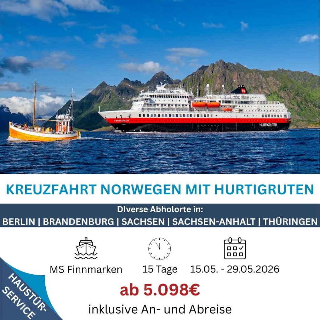 Kreuzfahrt mit Haustürservice