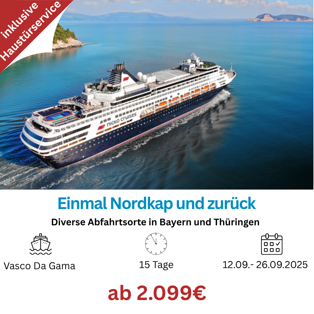Mehr über den Artikel erfahren Kreuzfahrt mit Haustürservice – Angebot 2