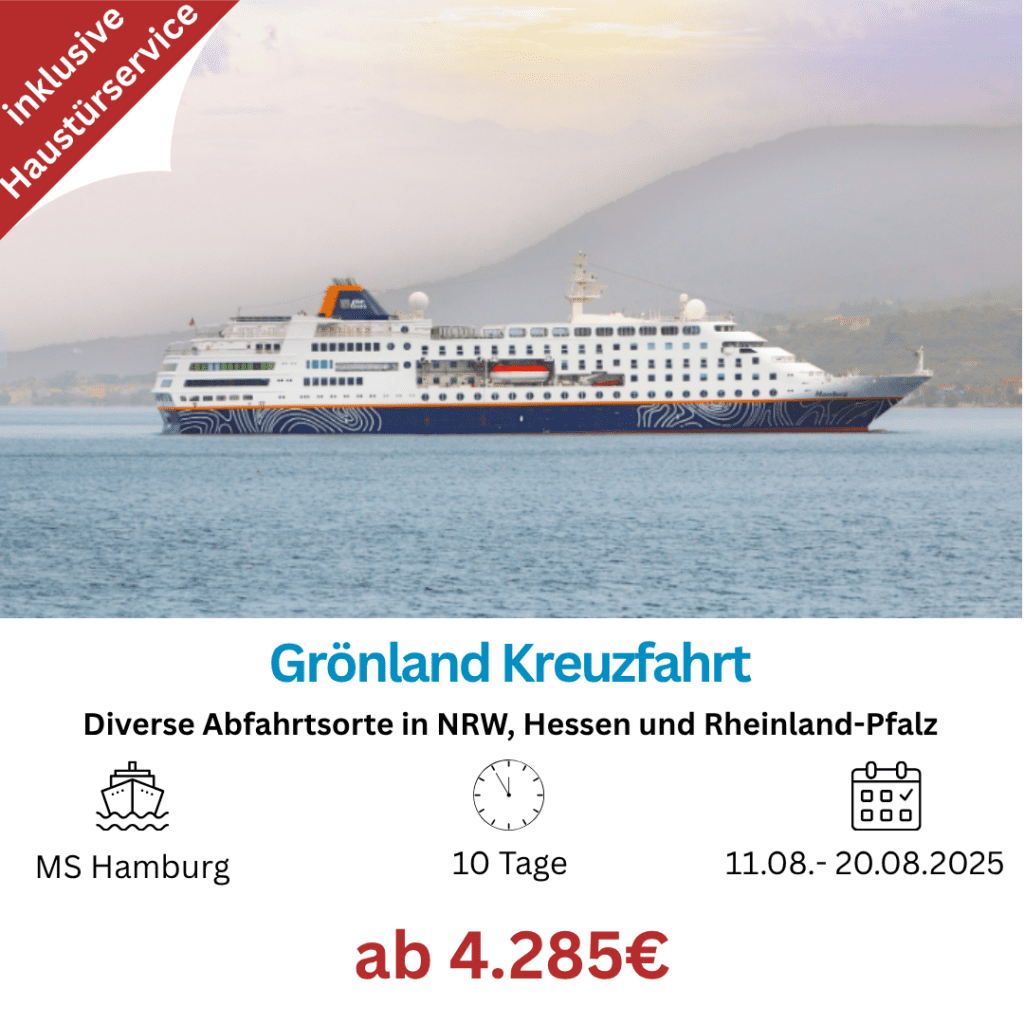 Kreuzfahrt mit Haustürservice