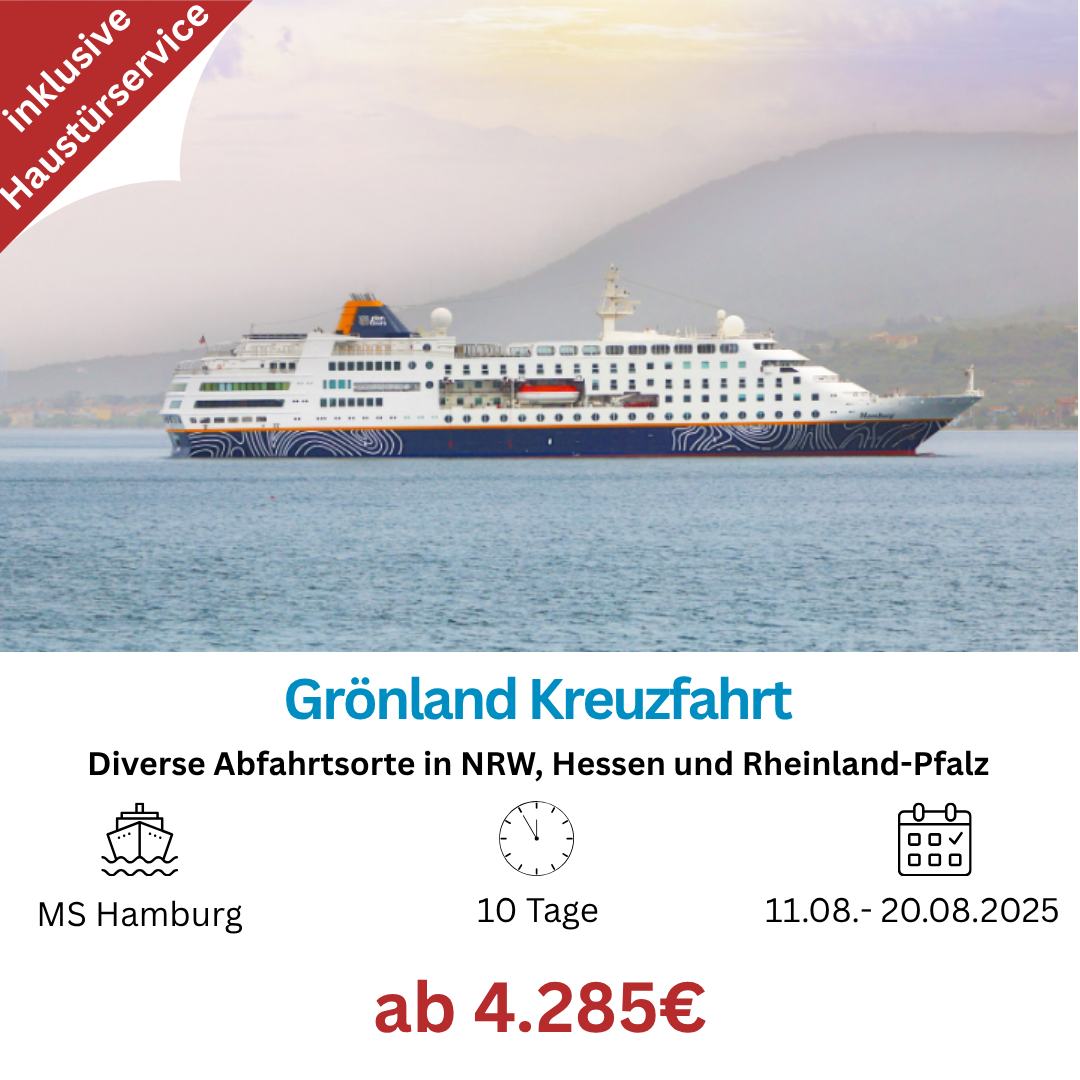 Mehr über den Artikel erfahren Kreuzfahrt mit Haustürservice – Angebot 5