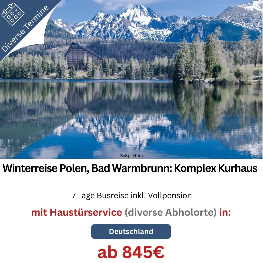 Mehr über den Artikel erfahren Busreise mit Haustürservice – Angebot Nr.4