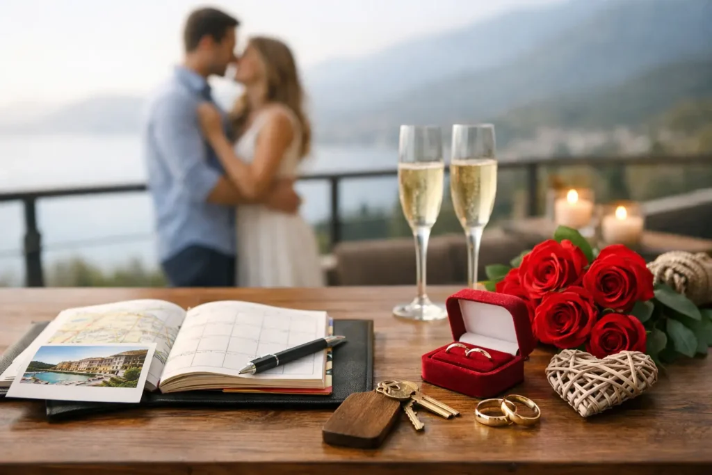 Romantikwochenende mit Hotel richtig planen