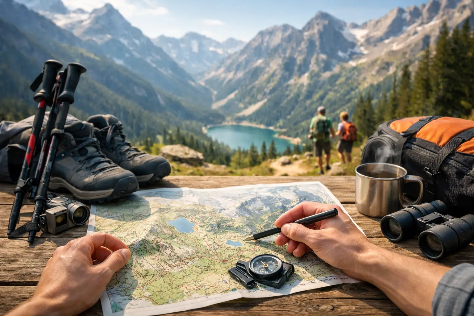 Aktivurlaub in den Bergen richtig planen