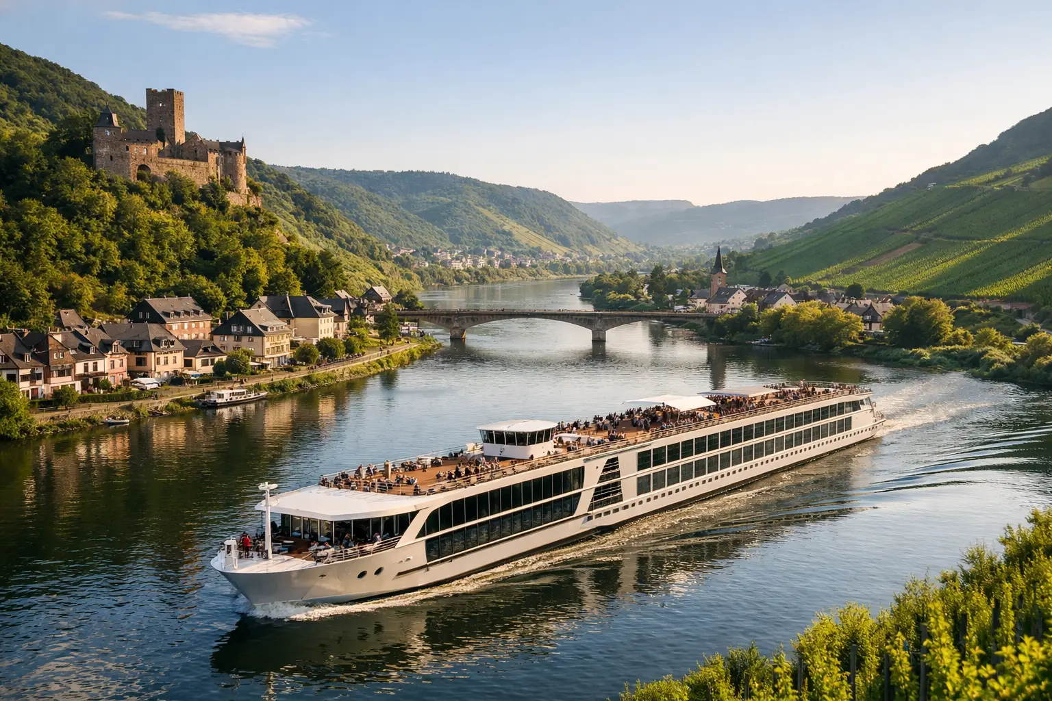 Die Mosel mit dem Flusskreuzfahrtschiff erleben