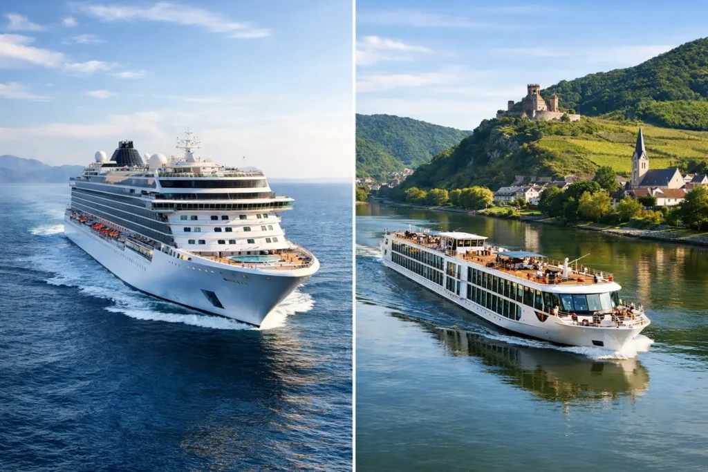Kreuzfahrt oder Flusskreuzfahrt?